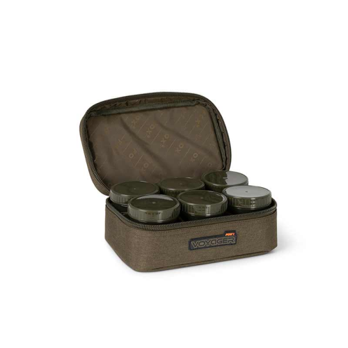 Sac A Appâts Fox Voyager 8 Pot Hookbait Case