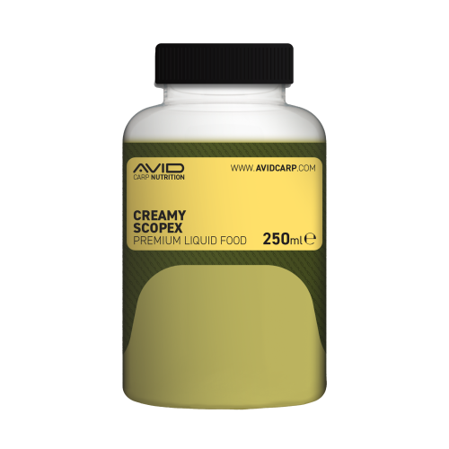 Booster Avid Carp Creamy Scopex Liquid Food 250ml