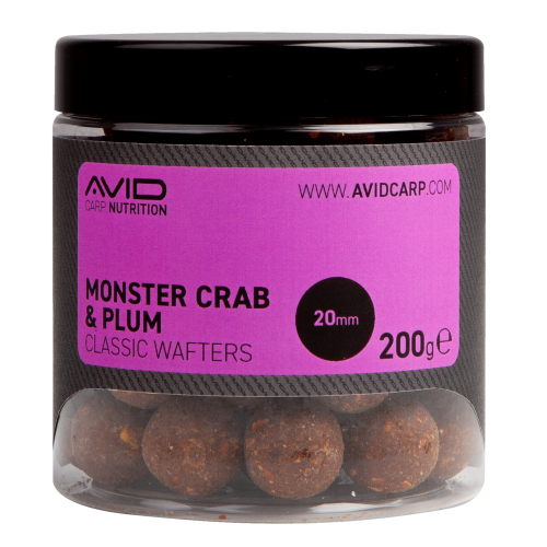 Wafters Avid Carp Monster Crab & Plum Wafters 20mm 200g