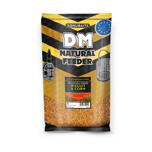 Amorce Sonubaits DM Natural Feeder Biscuit & Corn 1kg