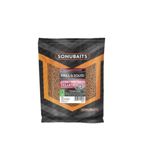 Pellets Sonubaits Krill & Squid Stiki Method Pellets  650g