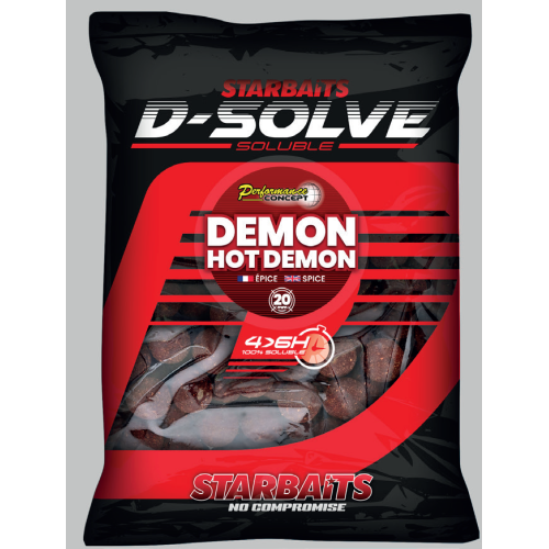Bouillettes Solubles Starbaits PC Demon Hot Demon D-Solve...
