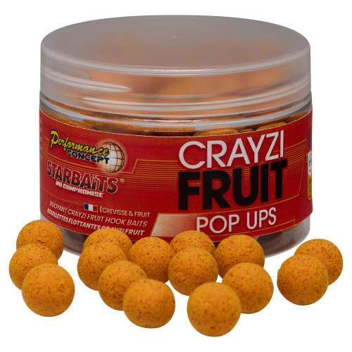 Bouillettes Flottantes Starbaits PC Crayzi Fruit Pop Up  50g