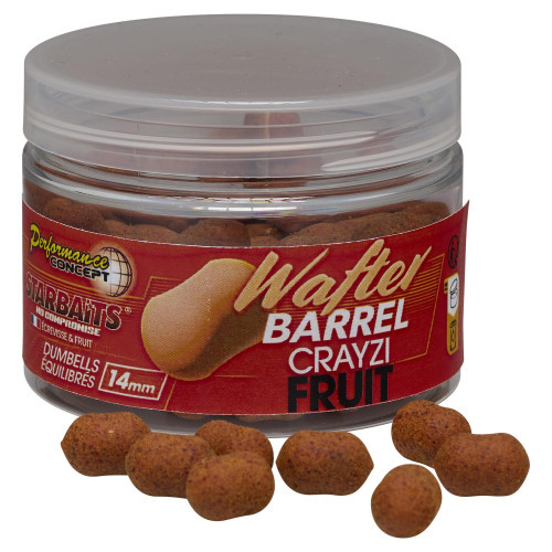 Wafters Starbaits PC Crayzi Fruit Wafter Barrel  50g