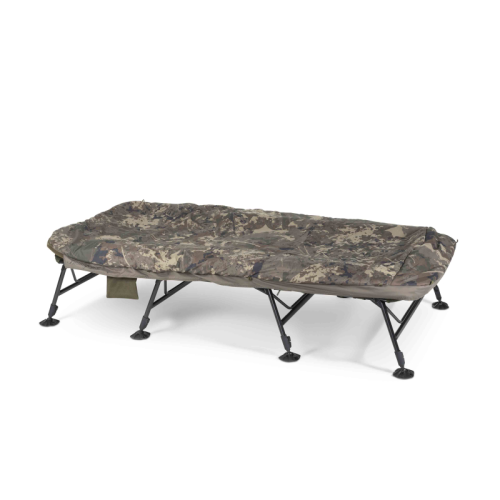 Bedchair Nash Indulgence HD40 Sleep System 8 Legs Camo Wide