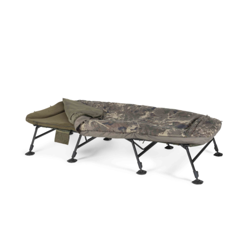 Bedchair Nash Indulgence HD40 Sleep System 8 Legs Camo Wide 2