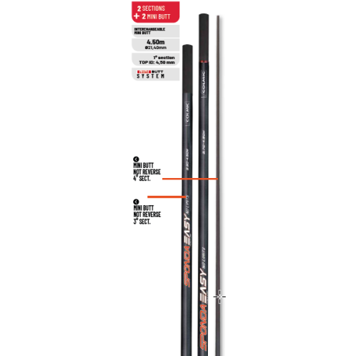 Canne Colmic Sponda Easy 2,60 - 4,50mt