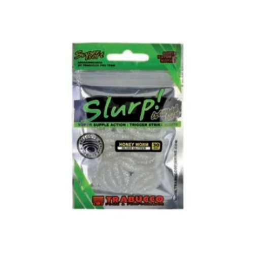 Leurre Souple Trabucco Slurp Bait*Honey Worm XL*25pcs