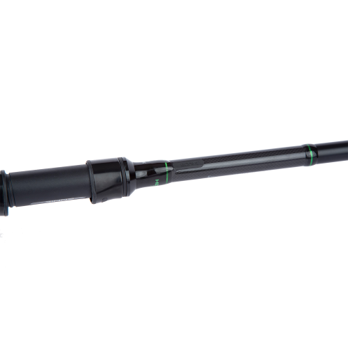 Canne carpe Sonik HERO-X 10 pieds 3.50lb, blank en carbone noir slim, anneaux M-Series et poignée japonaise rétractable. 2