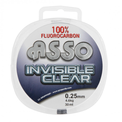 Fluorocarbone Asso "Invisible Clear"- Bobine 30 m