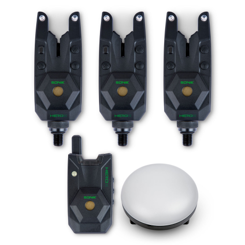 Coffret Détecteurs + Centrale Sonik Herox Bite Alarm Set 3+1+BL (R G B)