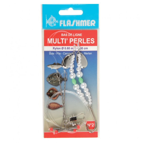 bas de ligne multi perles 2 ham N°2