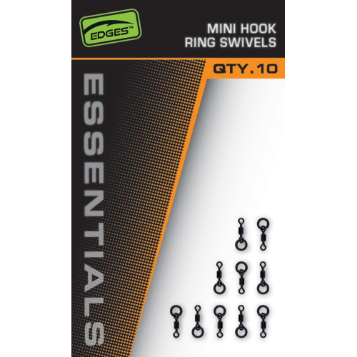 Emerillon Fox Edges Mini Hook Ring Swivels