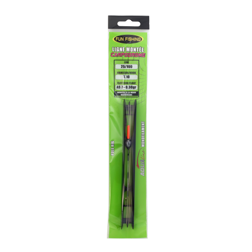 Ligne Montée Fun Fishing Flotteur AS7