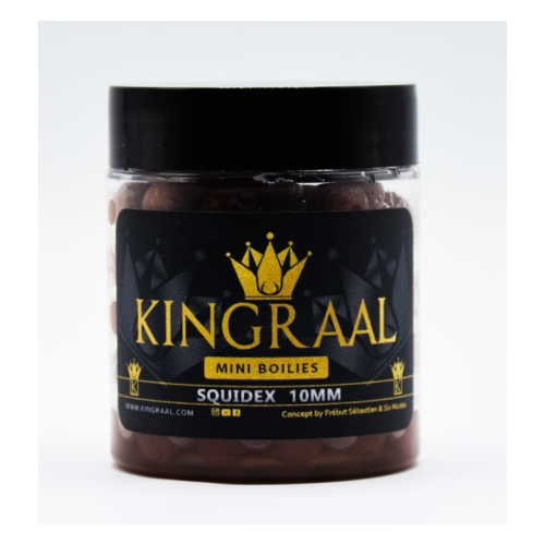 Bouillettes Kingraal Mini Boilies Squidex 10mm Light...