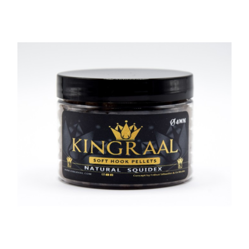 Pellets Mous Kingraal Soft Pellet Natural Squidex 4mm...