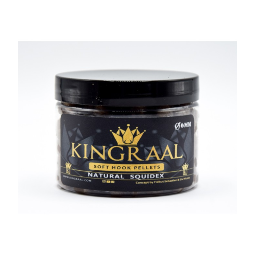 Pellets Mous Kingraal Soft Pellet Natural Squidex 6mm...