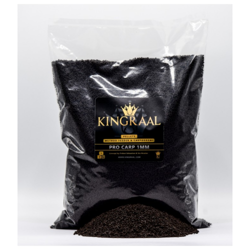 Pellets Kingraal Pro Carp 1mm Black  1,750Kg 2