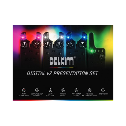 Coffret Détecteurs + Centrale Delkim Digital v2...