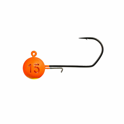 Tête Plombée Monkey Hook Orange/Jaune