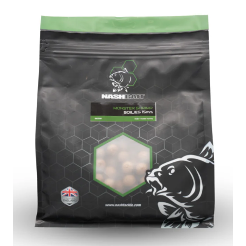 Bouillettes Nash Monster Shrimp Boilies 5kg