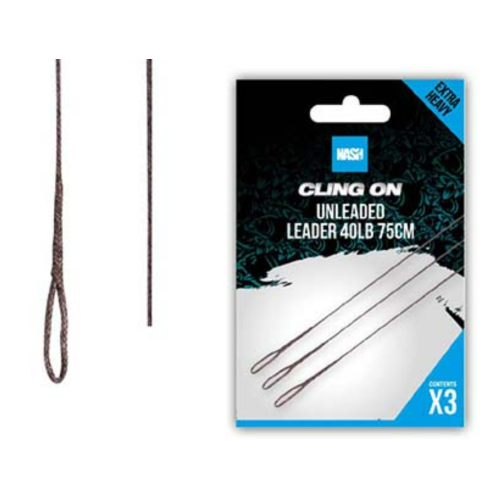 Montage Nash Cling On Unleaded Leader 75cm