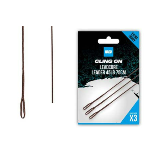 Montage Nash Cling On Leadcore Leader 75cm