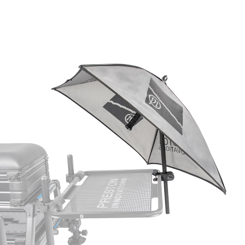Parapluie A Esches Preston Offbox Grey Bait Brolly