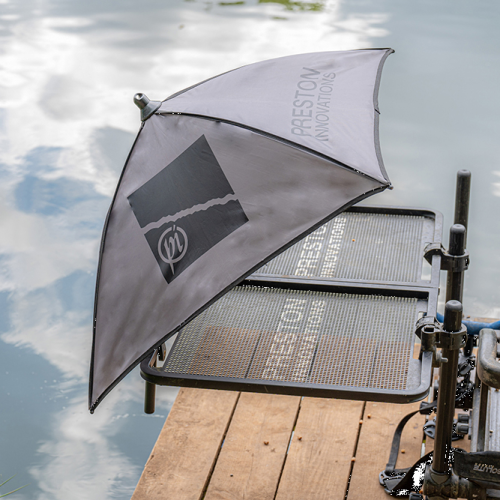 Parapluie A Esches Preston Offbox Grey Bait Brolly