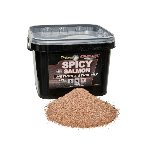 Amorce Starbaits PC Spicy Salmon Method & Stick Mix 1,7KG