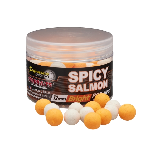 Bouillettes Flottantes PC Spicy Salmon Bright Pop Up 50G