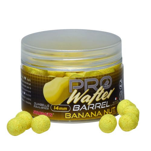 Wafters Starbaits Pro Banana Nut Wafter Barrel 50G