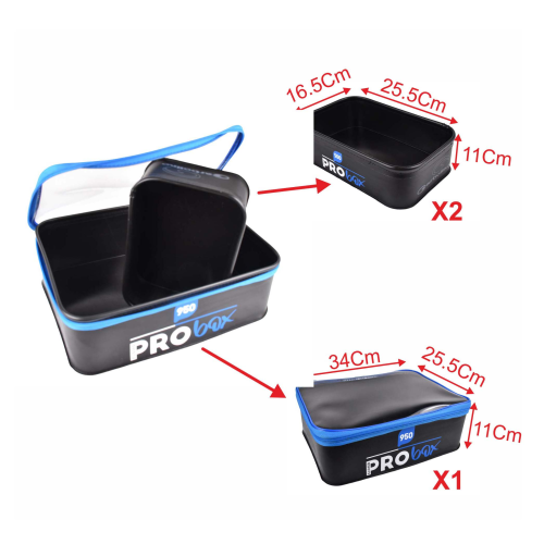 Bacs Eva Garbolino Set Eva Pro Box Groundbait