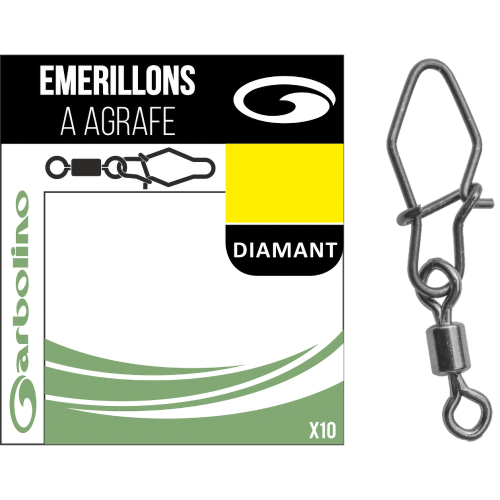 Micro Emerillons Garbolino Streamline Simple + Agrafe...