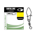 Micro Emerillons Garbolino Streamline Simple + Agrafe Diamant Emerillon T12 + Agrafe T0000
