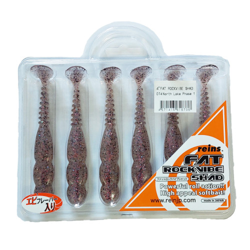 REINS Fat Rockvibe Shad 4" 2
