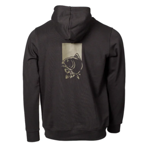 Sweat Nash Make It Happen Hoody Fish Logo Black