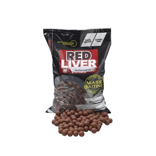 Bouillettes Starbaits PC Red Liver Mass Baiting 3KG 2