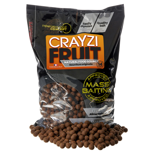 Bouillettes Starbaits PC Crayzi Fruit Mass Baiting 3KG 2