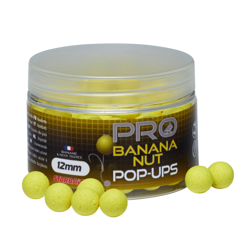 Bouillettes Flottantes Starbaits Pro Banana Nut Pop Up 50g 2