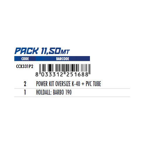 Pack Canne Au Coup Colmic Cosmica K-40 11,50m