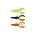 Leurre Souple Westin Crecraw Slim Creaturebait 5,5CM 1,5G Floating Dark Water Mix 22 6Pcs