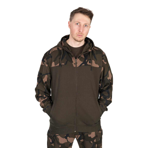 Sweat Zippé Fox LW Khaki / Camo Split Zip Hoody