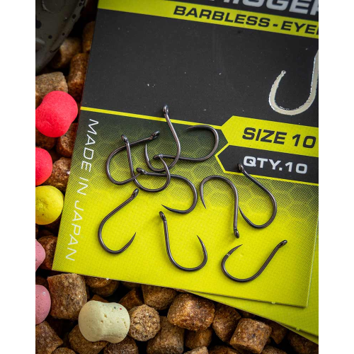 Hameçons Matrix X6 Carp Pellet Rigger Barbless...