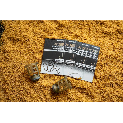 Hameçons Matrix X1B Finesse Feeder Barbed