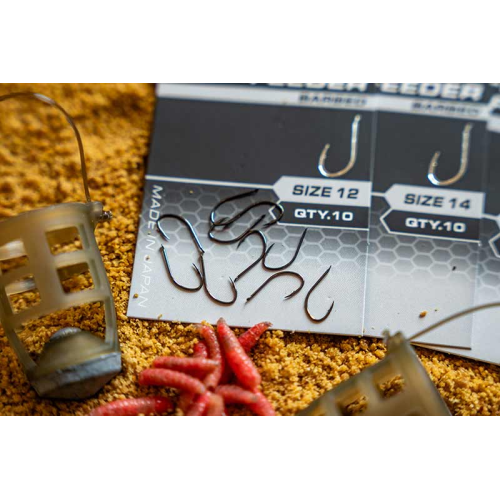 Hameçons Matrix X1B Finesse Feeder Barbed