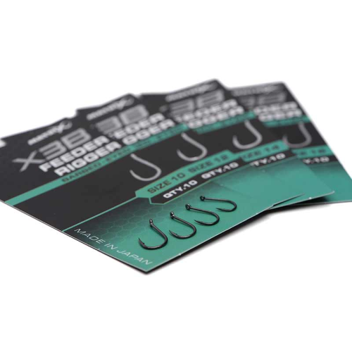 Hameçons Matrix X3B Feeder Rigger Barbed - Eyed 2