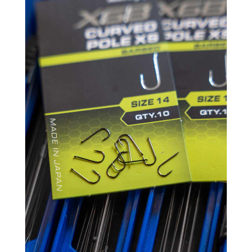 Hameçons Matrix X6B Curved Pole XS Barbed
