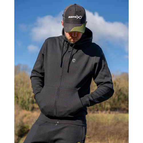 Sweat Zippé Matrix Black Stealth Zip Hoody