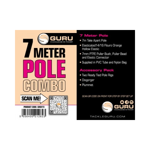 Canne Au Coup Guru 7000XS 7.0m Pole Combo